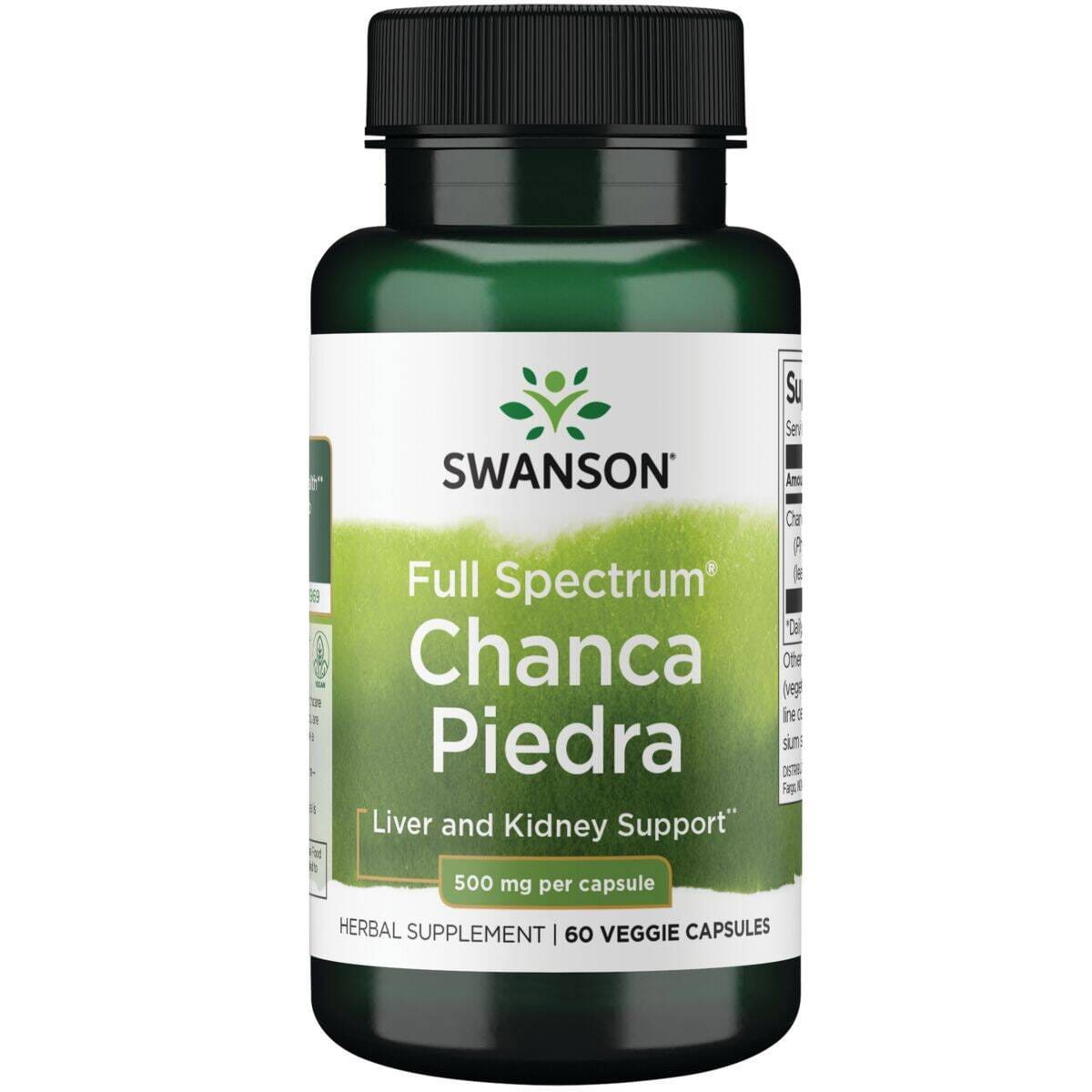 SWANSON FS Chanca Piedra 500mg 60 kaps