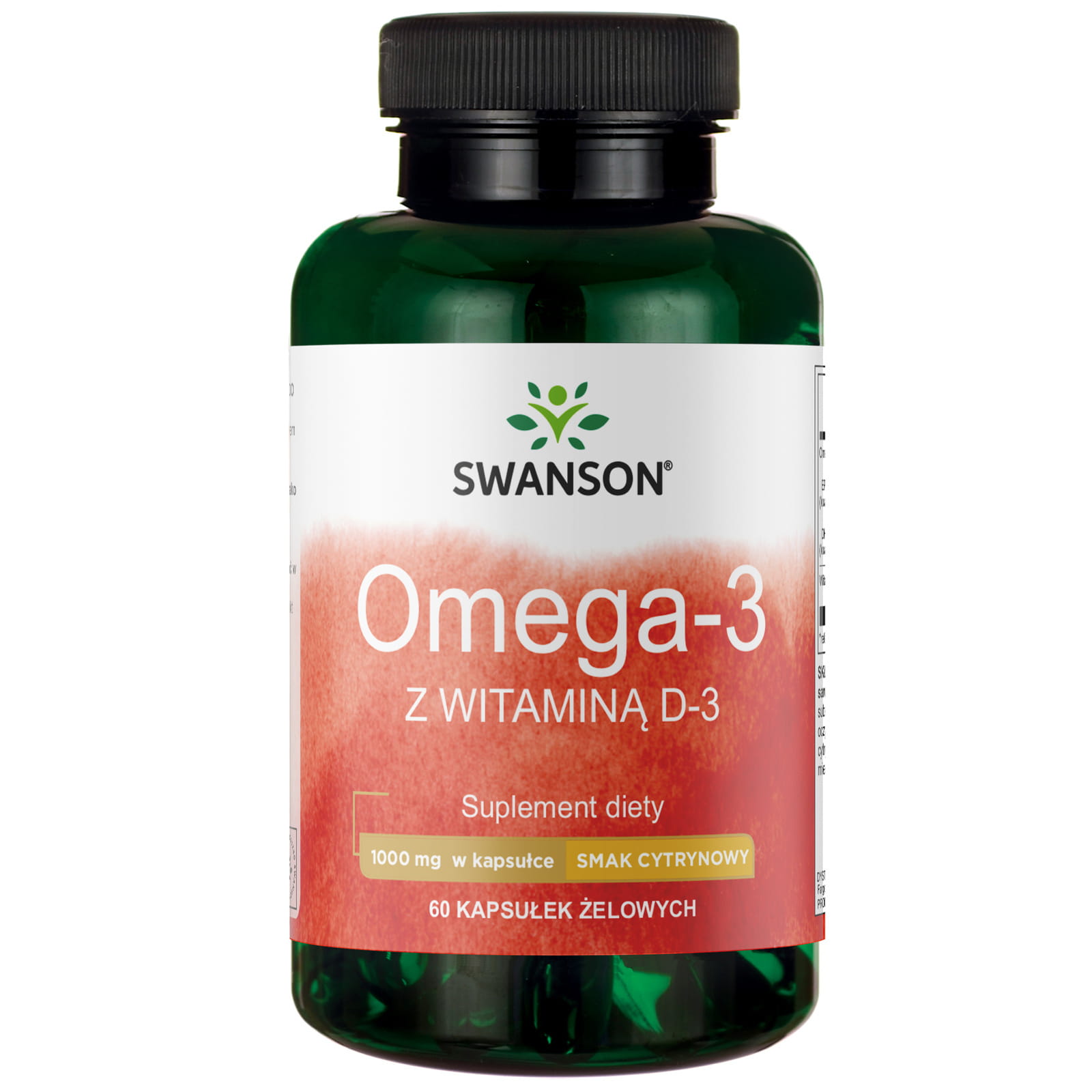 Swanson Omega-3 + witamina D3