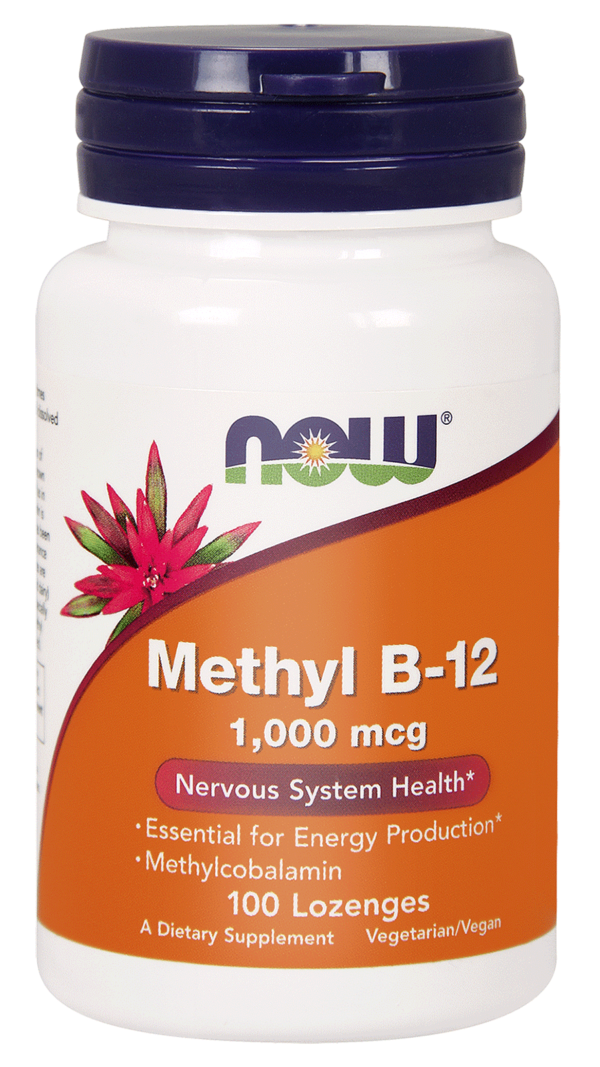 NOW Methyl Metylokobalamina B-12 1000mcg